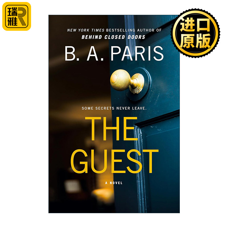 英文原版 The Guest 宾客 闭门造车作者B.A.Paris悬疑新作 英文版 进口英语原版书籍