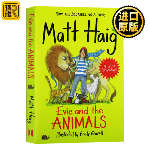 埃维和动物们 英文原版 Evie and the Animals马特海格MattHaig圣诞男孩午夜图书馆The Midnight Library作者全英文版进口英语书籍