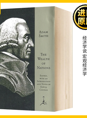 The Wealth of Nations 国富论 英文原版 亚当斯密 Adam Smith 西方经济学理论 经济学说 宏观经济学Adam Smith 进口原版英语书籍