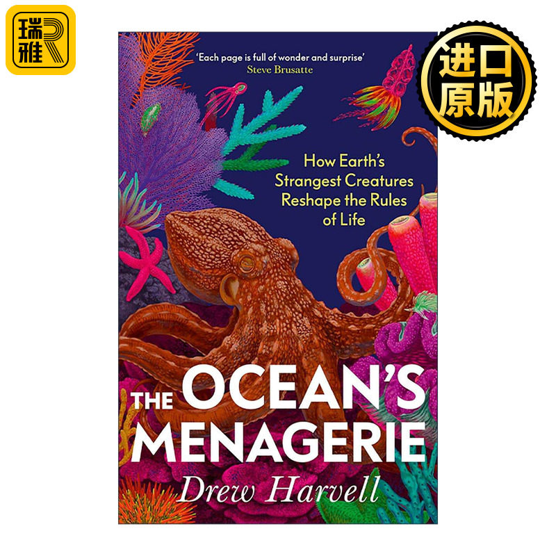 英文原版 The Ocean's Menagerie 海洋生物奇观 地球奇特生命如何重塑生存准则 Drew Harvell 英文版 进口英语原版书籍