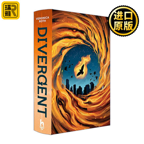 英文原版 Divergent 分歧者1 15周年精装特别版 维罗尼卡·罗斯科幻反乌托邦小说 英文版 进口英语原版书籍