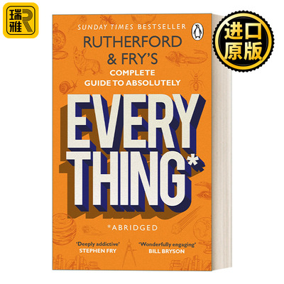 英文原版 Rutherford and Fry’s Complete Guide to Absolutely Everything 万物认知指南 50个答案出奇古怪的问题与真相 英文版