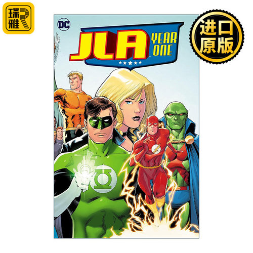 英文原版 JLA Year One 正义联盟 第一年 DC漫画 Mark Waid马克·怀德 英文版 进口英语原版书籍