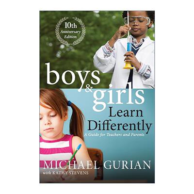 英文原版 Boys and Girls Learn Differently 男孩女孩学习大不同 给教师和家长的教导指南 修订10周年版 英文版 进口英语原版书籍