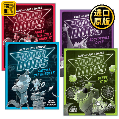The Underdogs 狗狗侦探系列4册