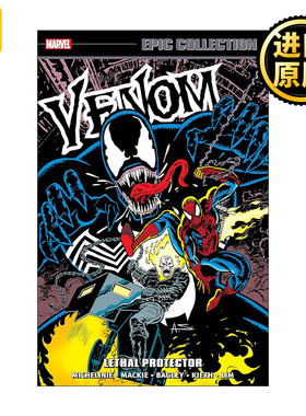 英文原版 Venom Epic Collection Lethal Protector 毒液史诗珍藏集 致命守护者 漫威漫画 David Michelinie 进口英语原版书籍
