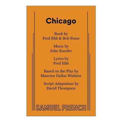 英文原版 Chicago 芝加哥 六项托尼奖百老汇音乐剧 约翰·坎迪 英文版 进口英语原版书籍