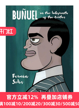 英文原版 Bunuel in the Labyrinth of the Turtles 布努埃尔在神龟迷宫中 漫画版 同名动画电影 英文版 进口英语原版书籍