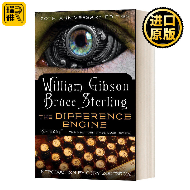 差分机 英文原版小说 The Difference Engine 差异引擎 英文版 William Gibson 进口英语原版书籍