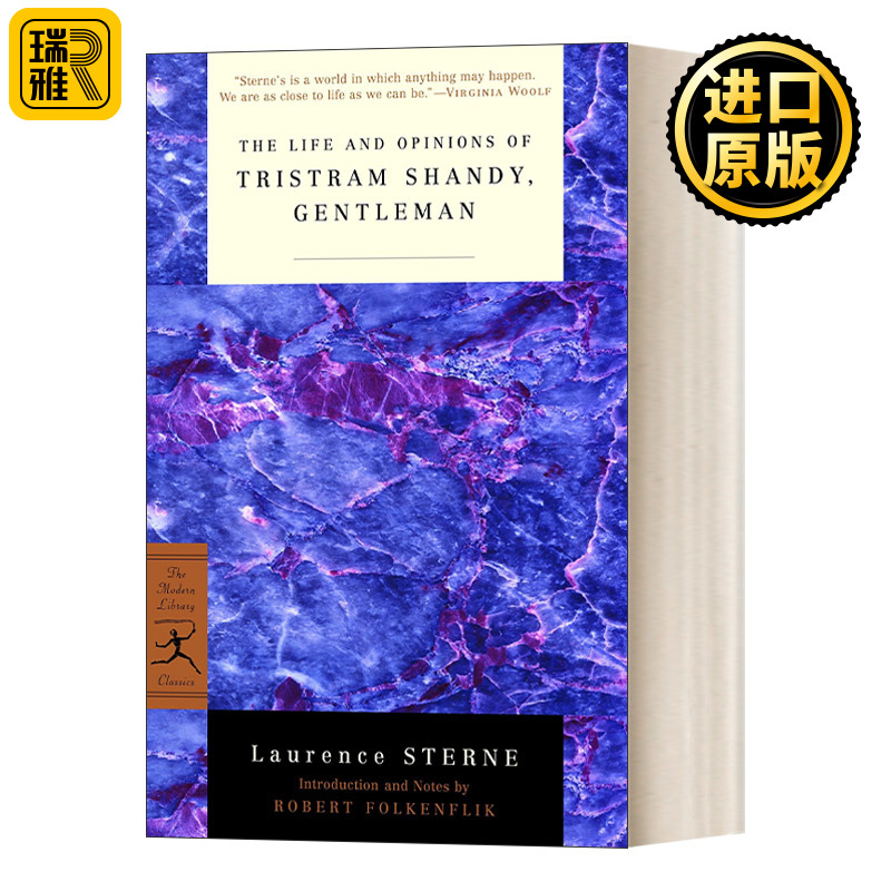 The Life and Opinions of Tristram Shandy Gentleman 进口英语原版书籍