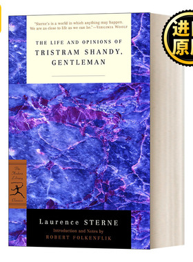 The Life and Opinions of Tristram Shandy Gentleman 进口英语原版书籍