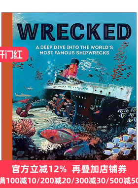 英文原版 Wrecked 沉船 探索世上著名沉船事故 儿童科普百科读物精装 英文版 进口英语原版书籍