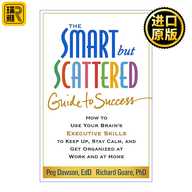 正版 The Smart but Scattered Guide to Success 脑力重启 高效能人士的12项执行技巧 英文原版 进口英语书籍
