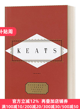 Keats: Poems: Edited by Peter Washington 约翰·济慈 诗歌 人人图书馆口袋诗人系列 精装