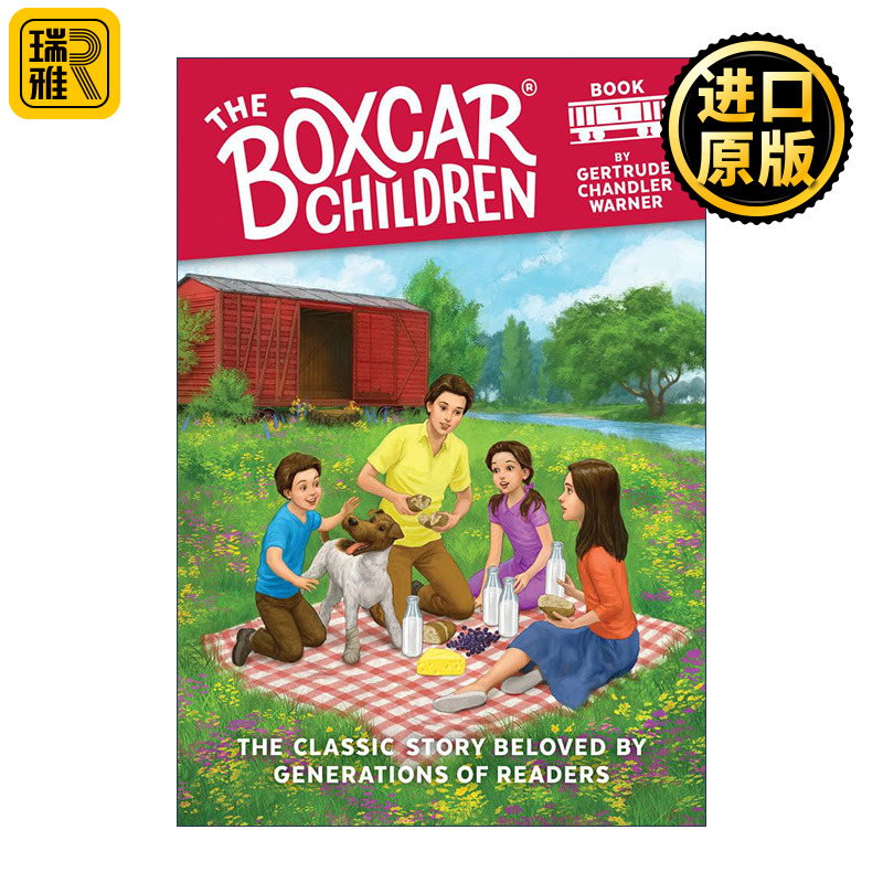 英文原版 The Boxcar Children Boxcar Children Mysteries #1 棚车少年1 儿童侦探推理小说 英文版 进口英语原版书籍