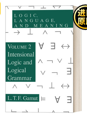 英文原版 Logic, Language, and Meaning, Volume 2 L. T. F. Gamut