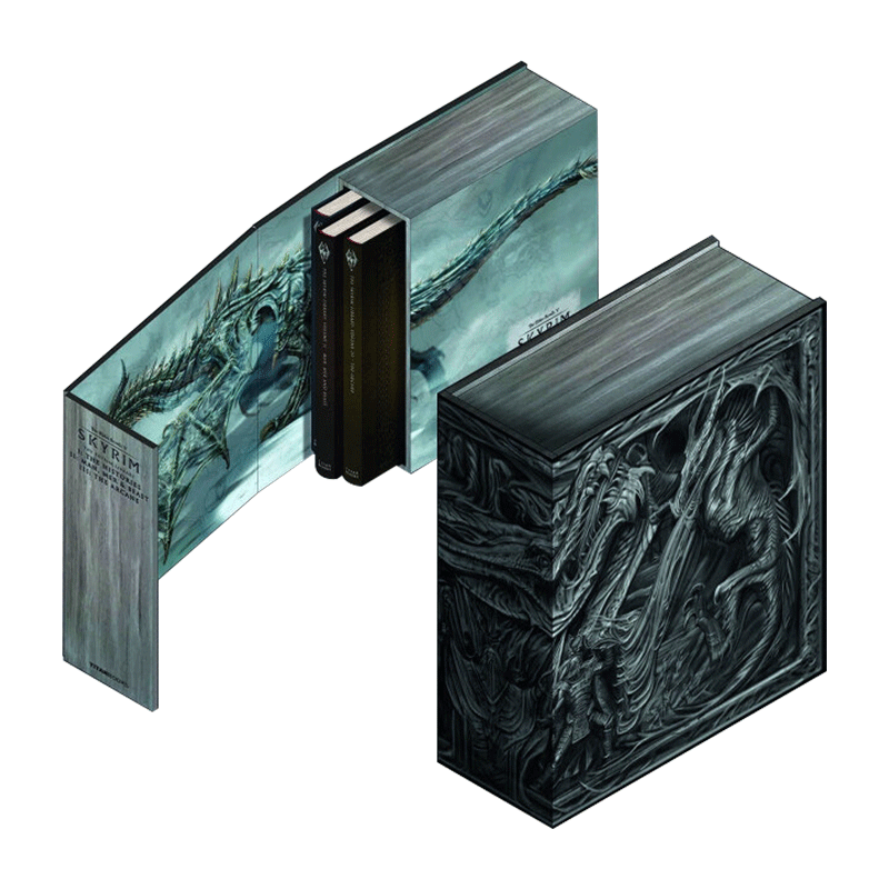 上古卷轴 天际卷1-3 精装收藏套装 英文原版 The Skyrim Library - Volumes I II & III (Box Set) 全英文版进口英语书籍
