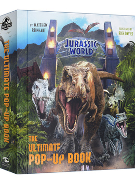 Jurassic World: The Ultimate PopUp Book 侏罗纪世界 立体书 英文原版