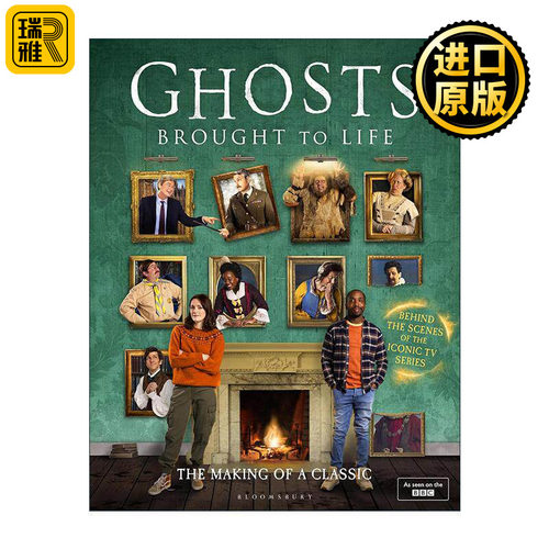 英文原版 Ghosts Brought to Life 古宅老友记 生命再现 BBC高分喜剧周边书 精装幕后花絮集锦 英文版 进口英语原版书籍