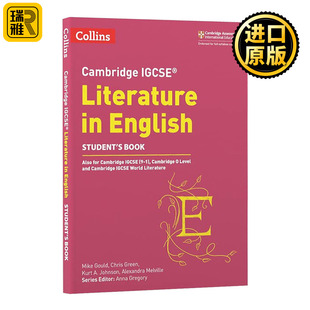 进口英语书 Collins Book Student’s English Literature IGCSE Cambridge 英文原版 柯林斯剑桥IGCSE英语文学学生用书