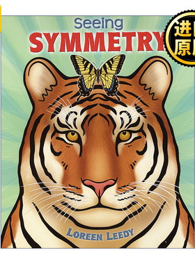 Seeing Symmetry 看到对称性 儿童数学图形启蒙绘本 Loreen Leedy