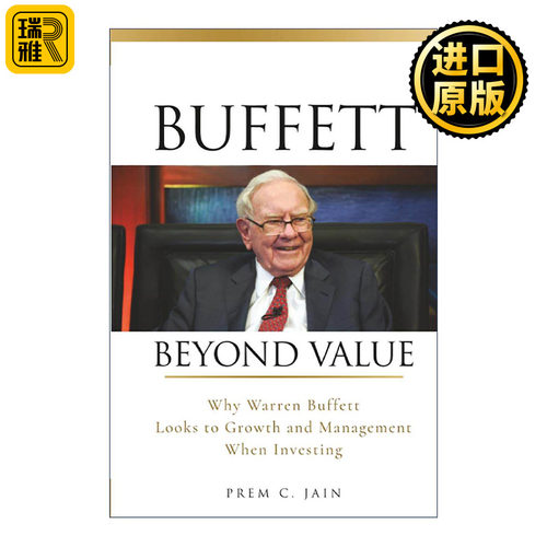 英文原版 Buffett Beyond Value 价值投资之外的巴菲特 为什么巴菲特在投资时注重公司成长与管理 精装 英文版 进口英语原版书籍