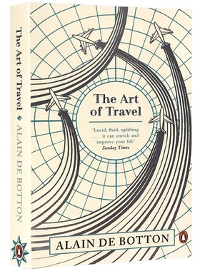 旅行的艺术 英文原版 The Art of Travel 阿兰德波顿文集 Alain de Botton 爱情笔记Essays In Love身份的焦虑作者 进口英语书籍