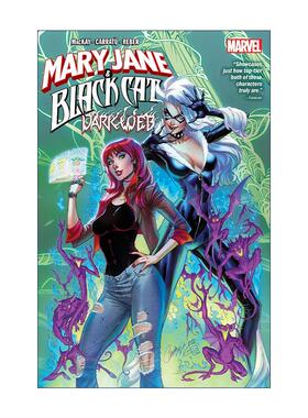 英文原版 Mary Jane and Black Cat Dark Web 玛丽·简与黑猫 暗网 漫威漫画 Jed Mackay 英文版 进口英语原版书籍