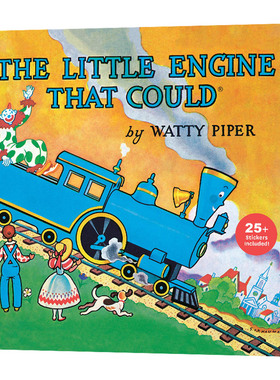 勇敢的小火车头做到了 The Little Engine That Could 英文原版 直面克服困难坚持不懈童书 好性格培养 Watty Piper进口英语书
