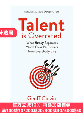 英文原版 Talent is Overrated 天才源自刻意练习 通向成功的高效学习法 第二版 杰夫·科尔文 Geoff Colvin 英文版 进口英语原版