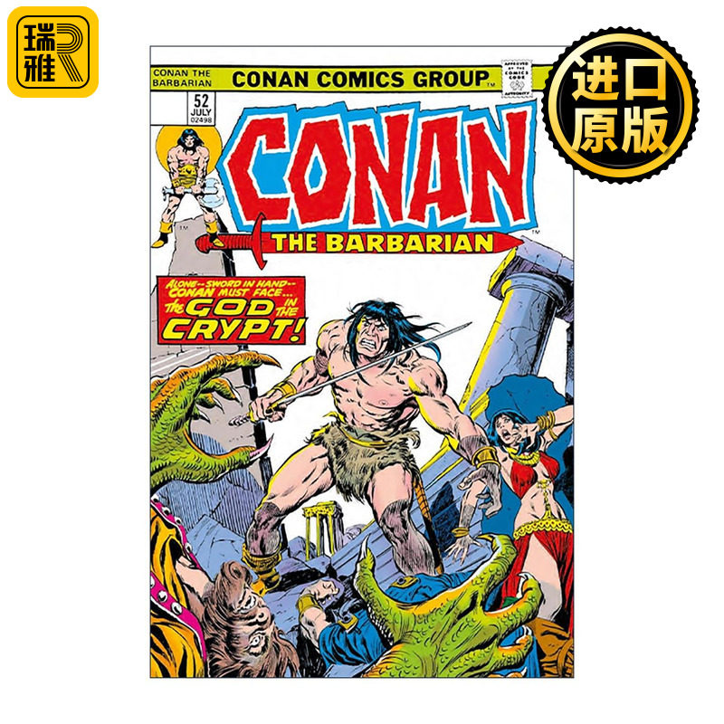 英文原版 Conan the Barbarian The Original Comics Omnibus Vol.3 野蛮人柯南 漫画大全典藏版 卷三 英文版 进口英语原版书籍