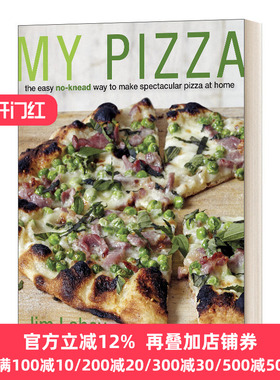 英文原版 My Pizza A Cookbook 我的披萨 在家不用揉就能轻松做出美味的披萨 精装 英文版 Jim Lahey 进口英语原版书籍