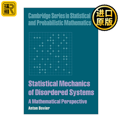 Statistical Mechanics of Disordered Systems 无序系统的统计力学 剑桥统计与概率数学系列