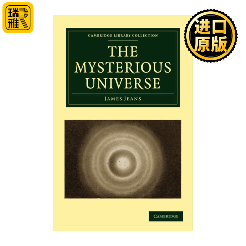The Mysterious Universe 神秘的宇宙 詹姆斯·金斯 剑桥图书馆藏合集自然科学系列