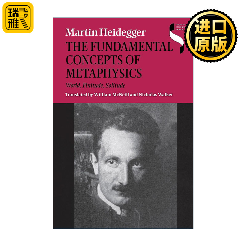 正版 The Fundamental Concepts of Metaphysics 英文原版 进口英语书籍