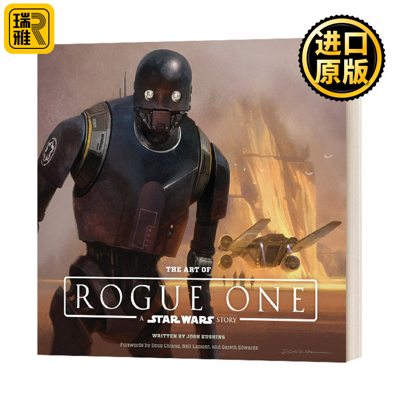 星球大战 侠盗一号 英文原版 The Art Of Rogue One A Star Wars Story 精装 星际大战 Josh Kushins 电影漫画周边 进口英语书籍