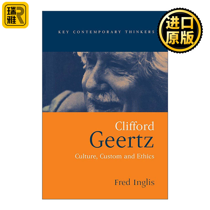 英文原版 Clifford Geertz 克利弗德·纪尔兹 当代重要思想家系列 英文版 进口英语原版书籍