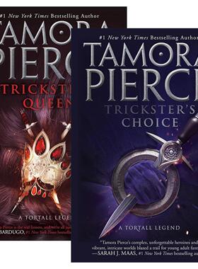 英文原版 Trickster's Duet 魔术师二重奏2册 青少年奇幻冒险小说 Tamora Pierce 英文版 进口英语原版书籍