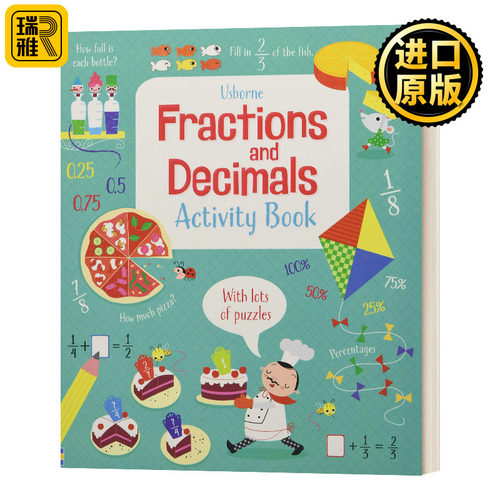 Fractions and Decimals Activity Book  分数和小数 数学活动书