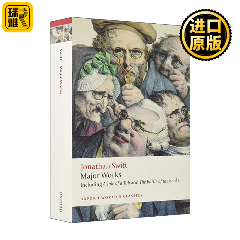英文原版 Major Works 乔纳森·斯威夫特主要著作集 牛津世界经典系列 英文版 进口英语原版书籍