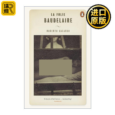 英文原版 La Folie Baudelaire 疯狂的波德莱尔 波德莱尔传记 罗伯特·卡拉索 英文版 进口英语原版书籍