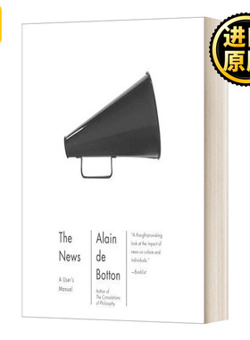 英文原版 The News A User's Manual 新闻的骚动 英文版 Alain De Botton 进口英语原版书籍