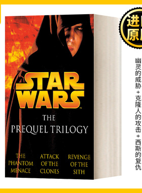 星球大战前传三部 英文原版 Star Wars The Prequel Trilogy Episodes I II and III 星际大战 电影漫画周边 进口英语原版书籍
