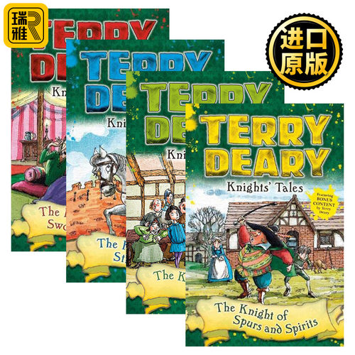 Terry Deary's Historical Talesy Knights' Tales 骑士传说4册
