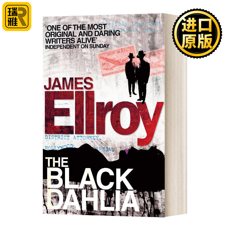 黑色大丽花 洛城四部曲之一 英文原版小说 The Black Dahlia 豆瓣阅读 英文版  纯全英文版正版原著进口英语书籍