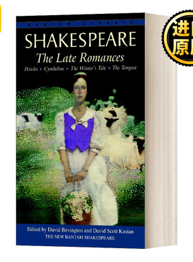 英文原版 The Late Romances Pericles Cymbeline The Winter's Tale The Tempest Bantam Classics 莎士比亚晚期浪漫戏剧 英文版