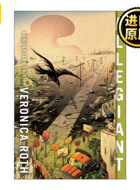 英文原版 Allegiant 分歧者3 忠诚者 周年纪念版 英文版 进口英语原版书籍