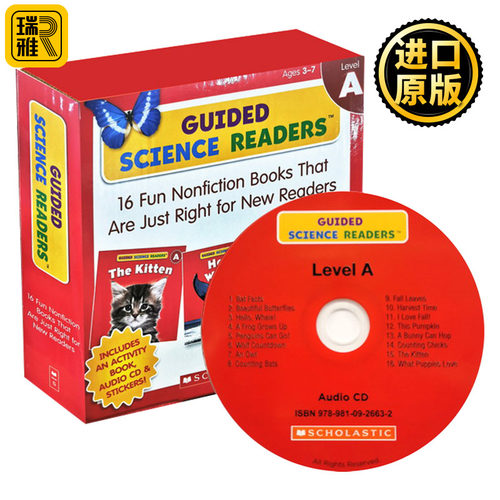 16 Scholastic Guided Science Readers A 学乐指导性科学读本A级
