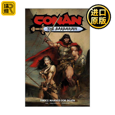英文原版 Conan the Barbarian Vol. 2 Thrice Marked for Death 野蛮人柯南新版漫画2 三次死亡标记 英文版 进口英语原版书籍