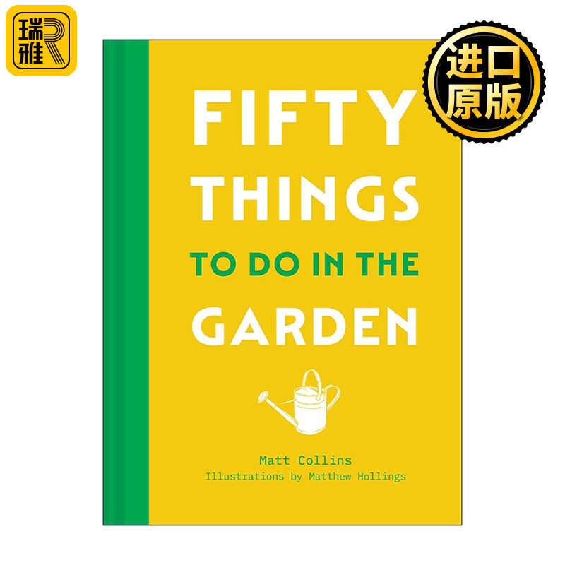 英文原版 Fifty Things to Do in the Garden 花园里的50件事 园艺实用指南 自然生活 家庭园艺 精装 英文版 进口英语原版书籍